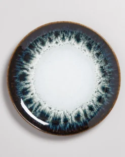 Alcachofra Geschirr-Set schwarzblau 40-teilig