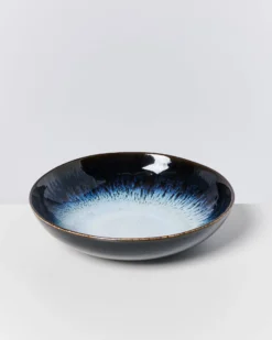 Alcachofra Geschirr-Set schwarzblau 40-teilig