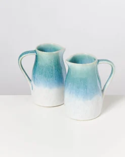 Alcachofra Milchkanne grünblau