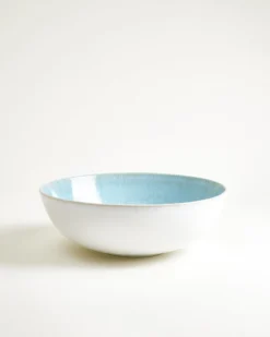 Alcachofra Servierschale grünblau