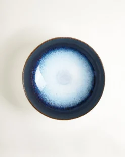 Alcachofra Servierschale schwarzblau