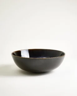 Alcachofra Servierschale schwarzblau
