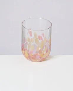 Alegria Glas groß rosa sand