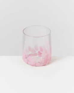 Alegria Glas klein rosa 6er-Set