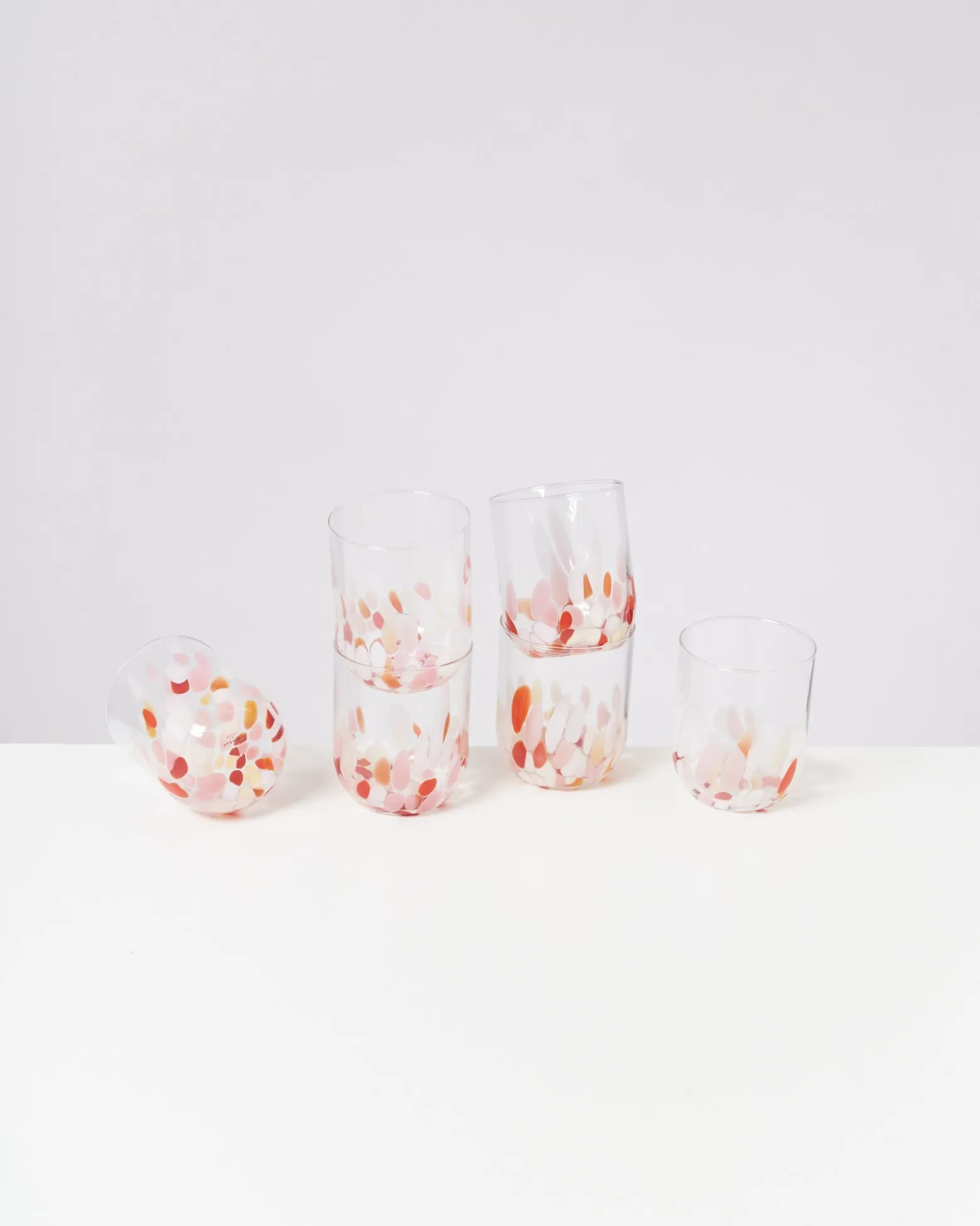 Alegria - Glass large drops goldfish