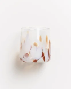 Alegria - Glass small big drops amber sand