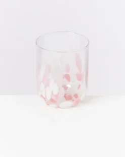 Alegria - Set of 4 glasses large drops rose