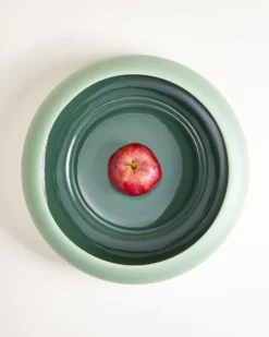 Alva Obstschale salbei dunkelgrün