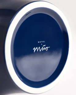 Alva - Vase M dark blue