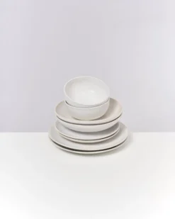 Amado Geschirr-Set weiß 8-teilig