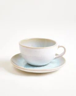 Areia Cappuccinotasse & Untertasse klein classic azur 6er-Set