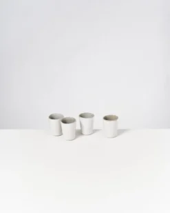 Areia Espressobecher grau 4er-Set