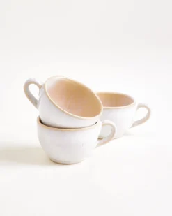 Areia Espressotasse & Espressountertasse classic sand 4er-Set