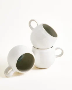 Areia Espressotasse grau 4er-Set