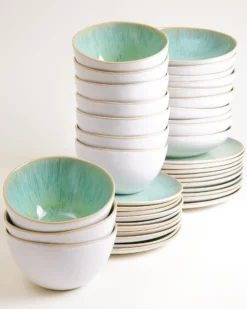 Areia Geschirr-Set mint 40-teilig