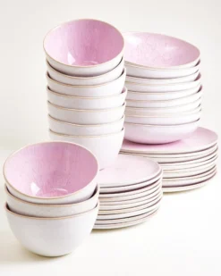 Areia Geschirr-Set rosé 40-teilig