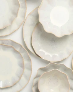 Areia Geschirr-Set shell sand 24-teilig