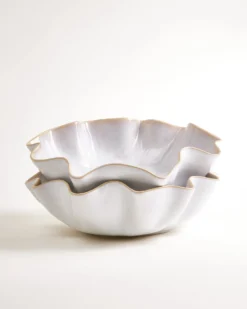 Areia - Large Serving bowl Shell sand