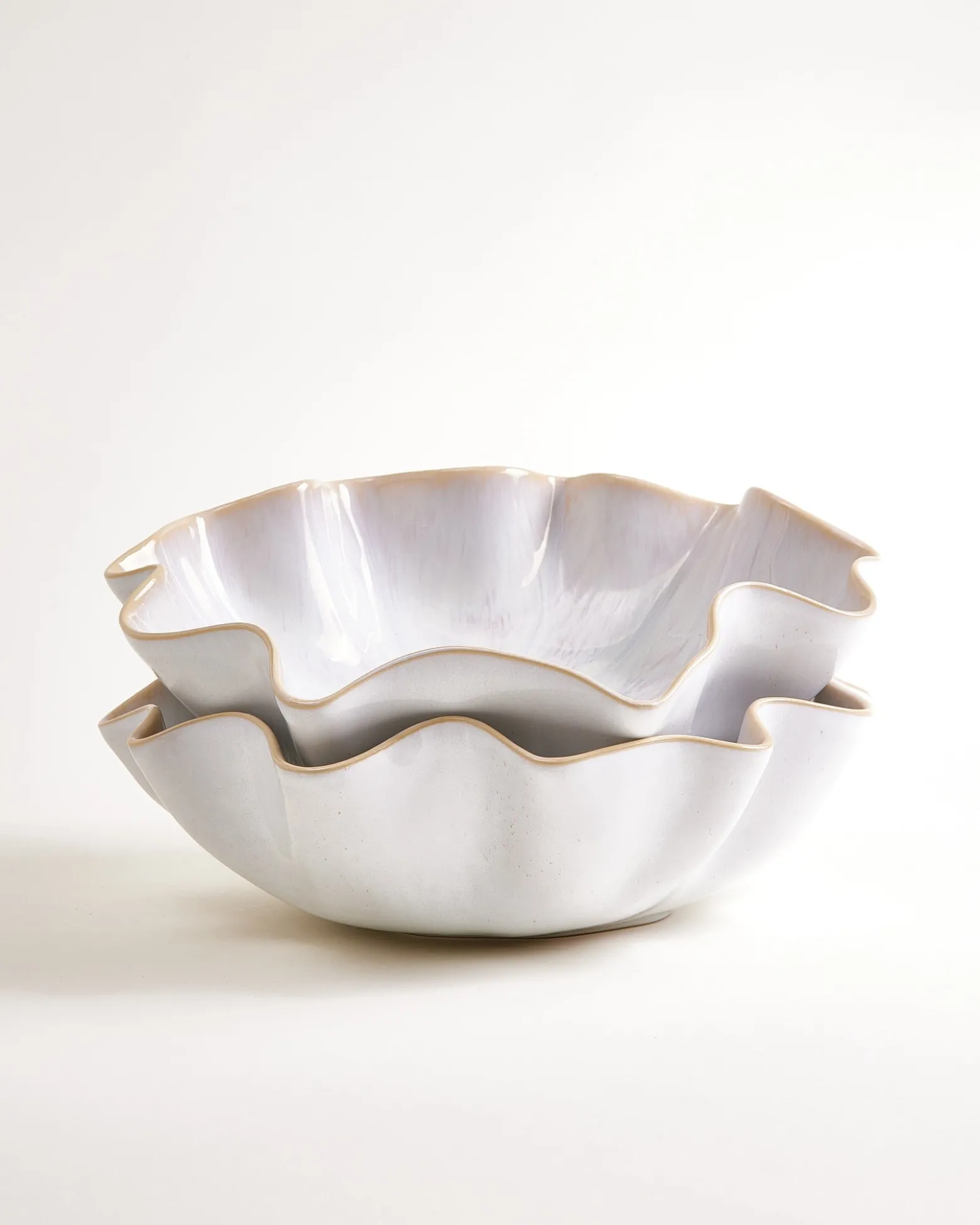 Areia - Large Serving bowl Shell sand