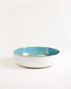 Areia - Pasta plate modern aqua