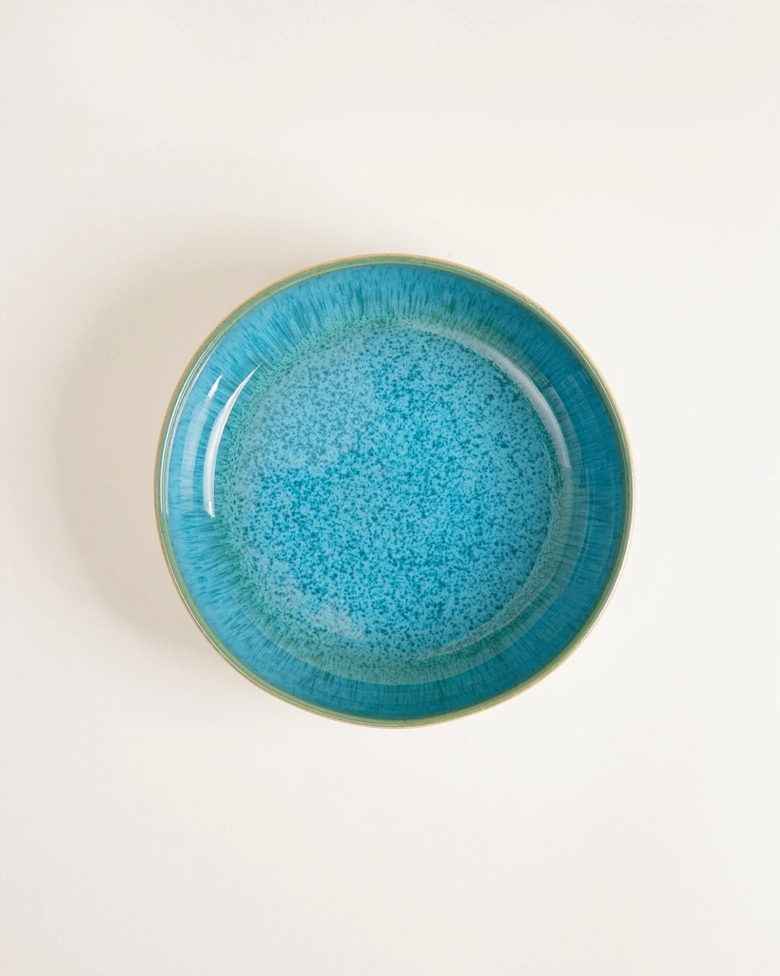 Areia - Pasta plate modern aqua
