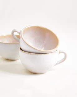 Areia 4-Piece Set Cappuccino Cup & Small Saucer classic sand