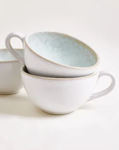 Areia 6-Piece Set Teacup & Large Saucer classic azure
