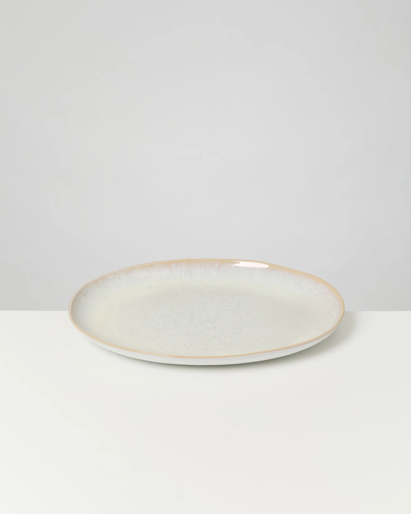 Areia Servierplatte L oval sand