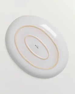 Areia Servierplatte L oval sand