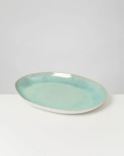 Areia Servierplatte XL oval mint