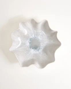 Areia Servierschale groß shell grau