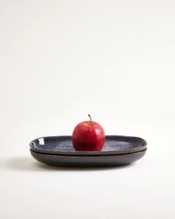 Areia - Serving platter M black