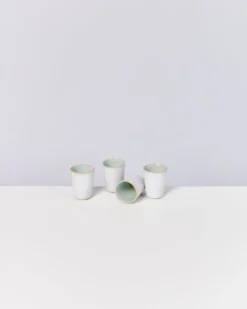 Areia - Set of 4 Espressocups mint