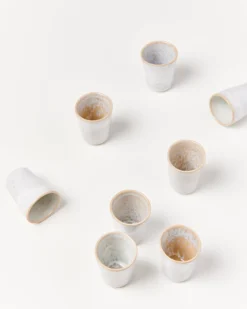 Areia - Set of 4 Espressocups sand