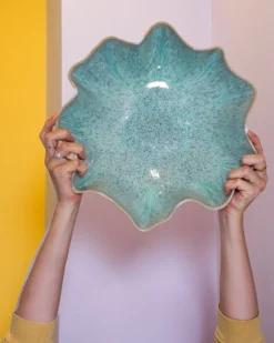 Areia Shell - Servingbowl mint