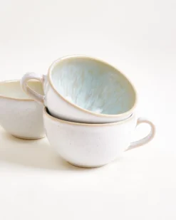 Areia - Small cappuccino cup & saucer classic azure Set of 4