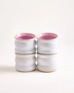 Areia - Small cup Bubble rosé Set of 4