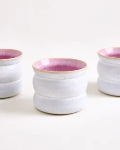 Areia - Small cup Bubble rosé Set of 4