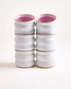 Areia - Small cup Bubble rosé Set of 6