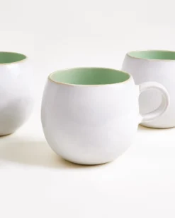Areia Tasse groß mint 4er-Set