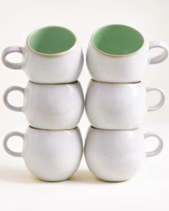 Areia Tasse groß mint 6er-Set