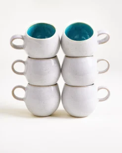Areia Tasse klein aqua 6er-Set