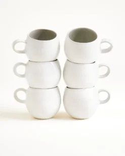 Areia Tasse klein grau 6er-Set