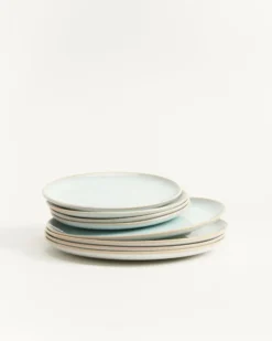 Areia Teller-Set azur 8-teilig