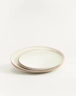 Areia Teller-Set sand 4-teilig