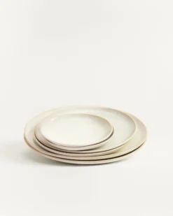 Areia Teller-Set sand 6-teilig