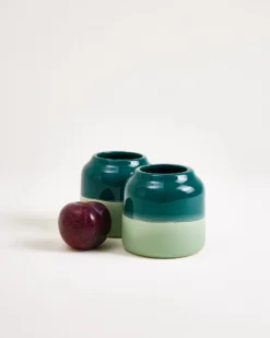 Bebé vase - darkgreen sage