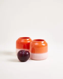 Bebé vase - rose coral