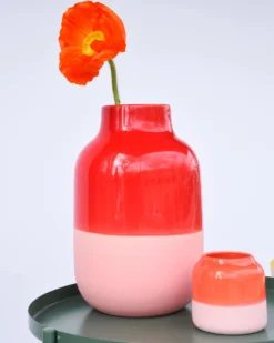 Bebé vase - rose coral