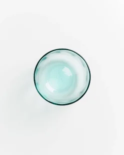 Calma - Glass large swirl green